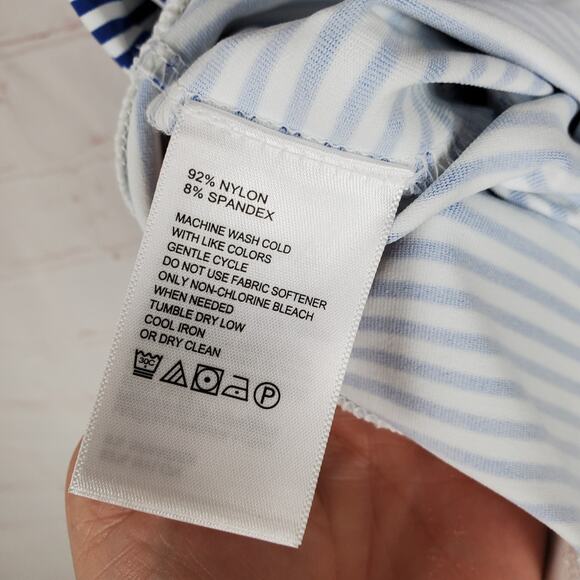 NEW Tommy Bahama Aubrey Island Zone Sun Shelter Resort Stripe Tank Dress XS UPF - Picture 12 of 15